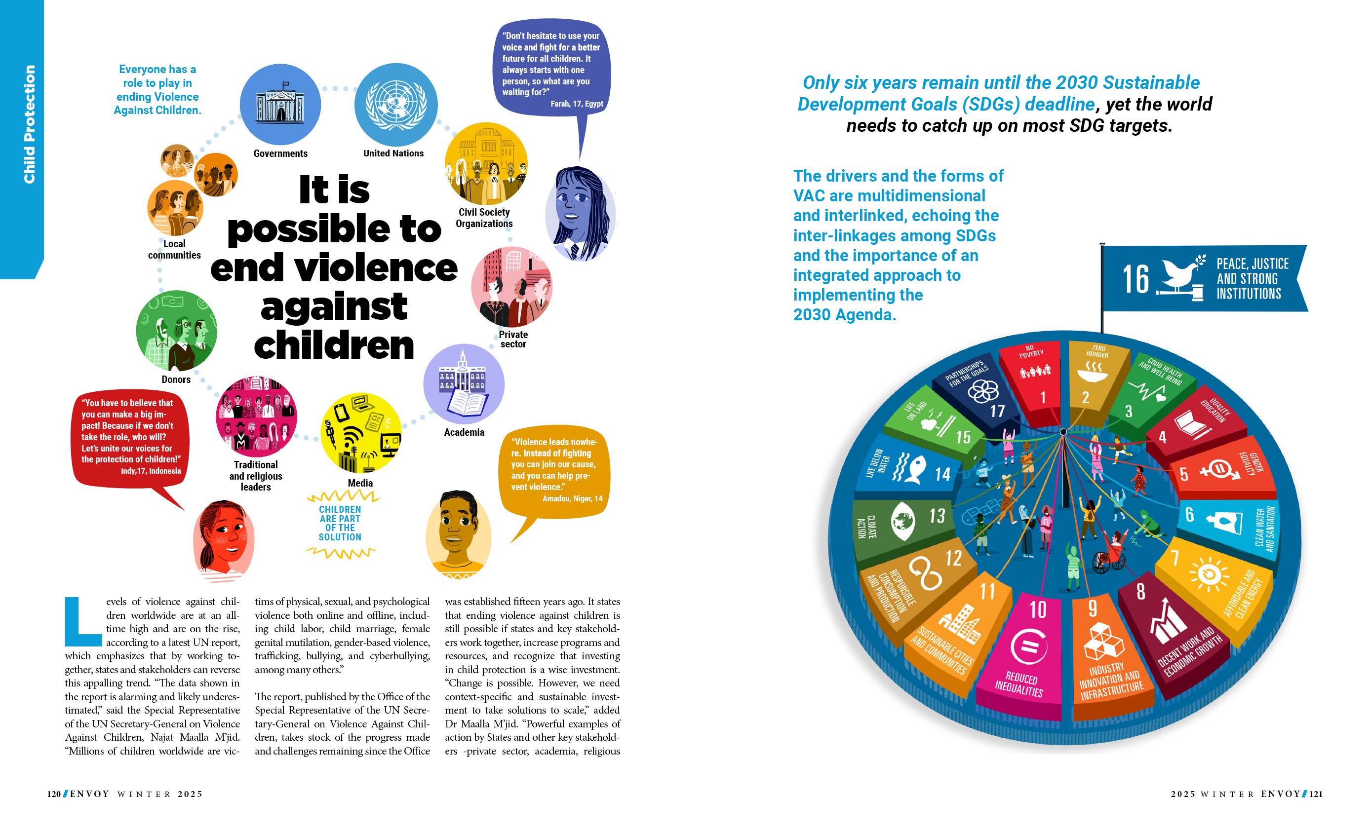Envoy Magazine Interior Page